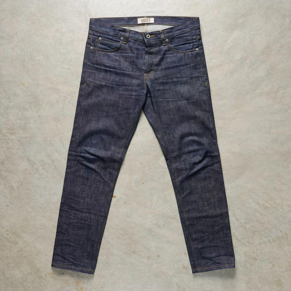 Naked & Famous Men's - Super Guy - Indigo Selvedge (Sz 32)